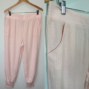 Honeydew Pale Pink Lounge Pants with Pockets (L)